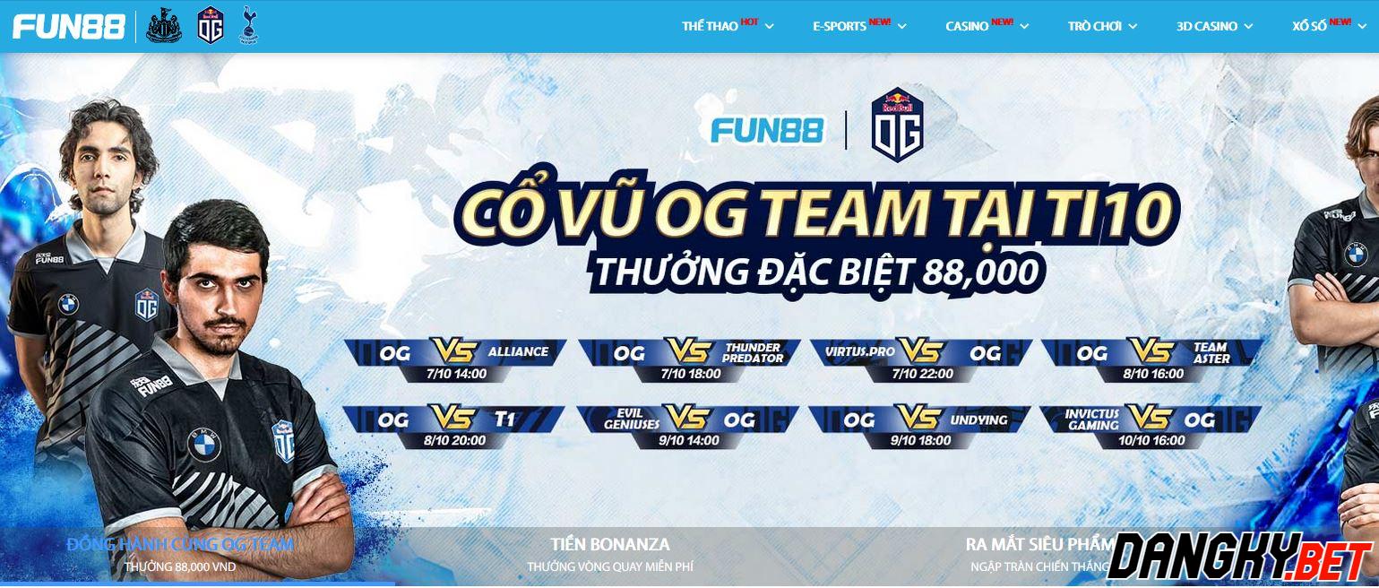 trang chủ nhà cái Fun88