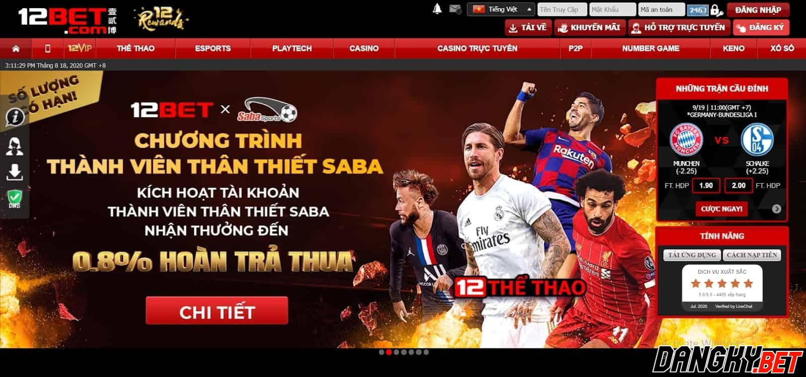 12Bet: Có uy tín không ? Đánh giá mới nhất