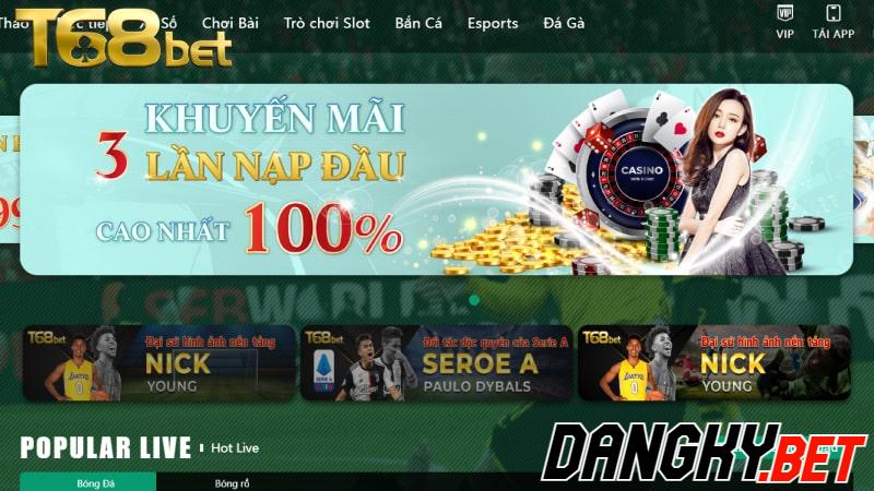 T68bet: Có uy tín không ? Đánh giá mới nhất