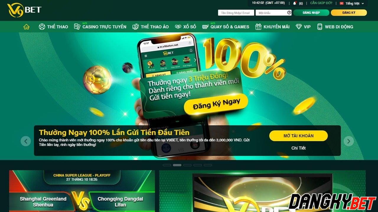 V9Bet: Có uy tín không ? Đánh giá mới nhất